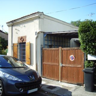 extension maison avant travaux vue rue