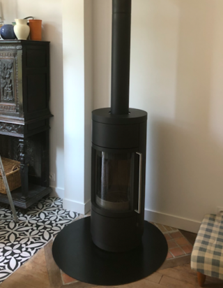 installation poele à bois